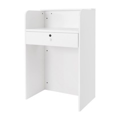 Modern LED Reception Front Desk Checkout Reception Counter with Lockable Drawer