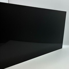 Acrylic Plexiglass Sheet – 1/4″ (6mm) Thick – Black – 24″ x 24″