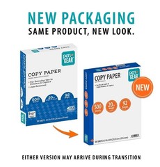 Pen+Gear Copy Paper, 8.5″ x 11″, 92 Bright, White, 20 lb., 1 Ream (500 Sheets)