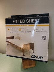 New Drive Medical Two Pack Fitted Sheets Hospital/Homecare 36″W X 80″L X 5-6″H