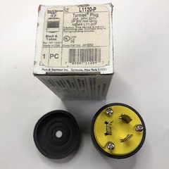 Pass Seymour L-1120P Twist Turn Locking Plug NEMA L11-20P 20A 250V 3 Ph