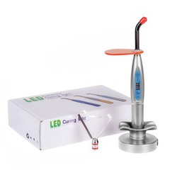 Dental Wireless 5W LED Resin Curing Light with Whitening Tip 1500mW/cm² US STOCK