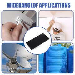 2 Pcs HDPE Plastic Sheet, HDPE Sheet 1/2″ Thick, Size 6″ x 12″, High Density