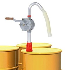 Drum Rotary Barrel Pump Hand Crank Diesel Fuel Oil Transfer Pump 55 Gallon+Tape