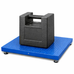 Refurbished Industrial Platform 48”x48” Floor scale warehouse pallet weighing