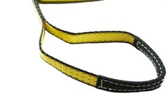 1″ x 3′ 2-Ply Lifting Slings Reinforced Eyes Poly Web Choker Pull Strap – 4 pack
