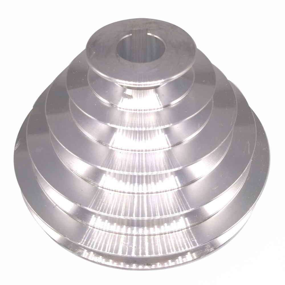 24mm Bore 5 Step A Type V-Belt Pagoda Pulley Belt Outter Dia 54-150mm