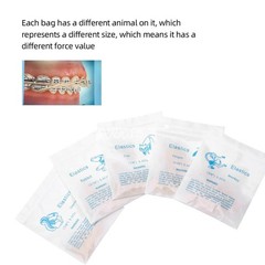 5000pcs Dental Ortho Elastic Rubber Bands Latex Braces Zoo Pack 3.5/5.0/6.5 OZ