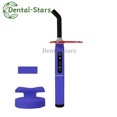Dental Wireless Cordless LED Cure Curing Light Lamp 2400mw 1Sec Resin Cure US/EU