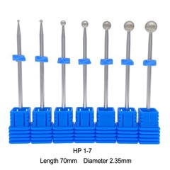 Dental Surgical Diamond Burs 70mm φ2.35mm for Low Speed Handpiece