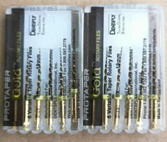 Protaper Gold Rotary Files 19 mm SX Dentsply Tulsa Endodontics Endo