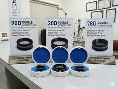 Zaiss clear Focus Combo Set of 3 Lens 20D 90D & 78D Ophthalmology & Optometry