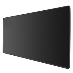 JIALONG Large Gaming Mouse Pad, XXL Desk Mousepad with Stitched Large, Black
