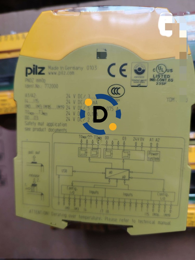 New Pilz 772000 safety relay