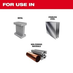 Milwaukee Tool 49-94-2000 Cut Off Wheel, Type 1, 2 In Dia, 0.04 In Thick, 1/4