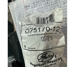 Lot of 10 Gates 12G-12FJX – G25170-1212 Hydraulic Hose Fittings