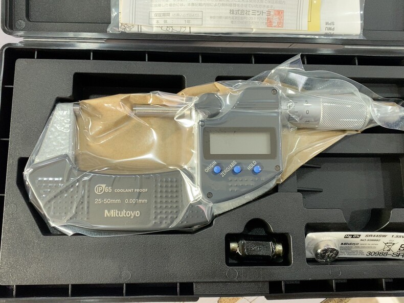 1PC New Mitutoyo 293-241-30 MDC-50PX 25-50mm IP65 Digital Micrometer Metric