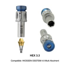 Dental Implant Multi-unit Locator Abutment Driver Screwdriver Mini Ball Hiossen