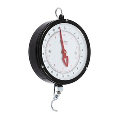 Double-sided Dial Hanging Scale 10kg/22lbs Circular Supermarkets Hanging Scale