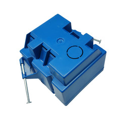 2-Gang New Work Electrical Outlet/Switch Box 32 Cu In ETL Certified Double Gang
