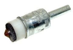 Osborn 30157 Stainless Pilot Bond Brush 94-S-22 1/2 OD 1/4 pilot .004 wire USA
