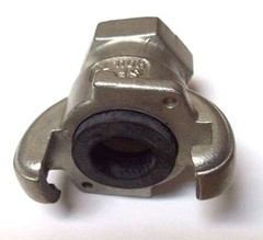 1″ Female NPT Universal Crowfoot Coupling Chicago Fitting 316 Stainless SFF100SS