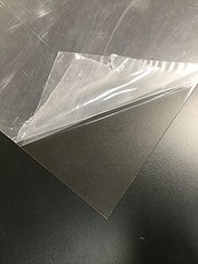 Clear PETG plastic sheets .030 (.028) x 12″ x 12″ Polyester Sheet RC Hobby