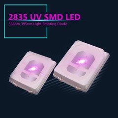 2835 0.5W 0.2W UV Purple Light chip lamps 395nm 365nm SMD Light Emitting Diode