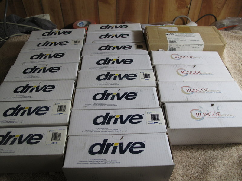Lot new & used Medical Regulators – Roscoe, Allied, and Drive