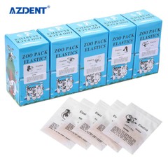 5000pcs Orthodontic Dental Elastics Band Animal images Fox Rabbit Squirrel