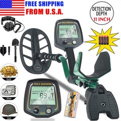 Detector de metales, Best Detector de oro impermeable de alta precisión 8 modos