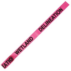 GRAINGER APPROVED CUPGBK106-200 Flagging Tape, Pink, 150 ft L, 1 1/2 in 3LUX7