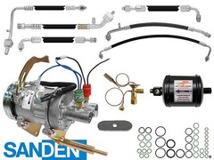 John Deere R134a Conversion Kit with All Rubber Hose Kit, 4240, 4430, 4440, 4630