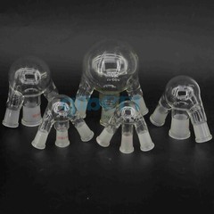 10/25/50/100/250/500/1000ml 3 Necks Joint GG17 Glass Flask Round Bottom Lab