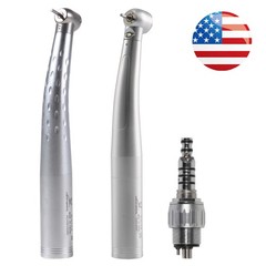 Dental (Fiber Optic) High Speed Handpiece with 4 Holes Quick Coupler Fit KAV