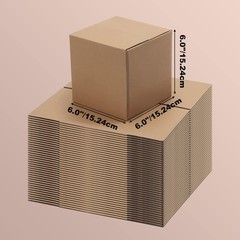 40 Pack 6x6x6 inches Shipping Boxes Small Cardboard Boxes for Packing Moving …
