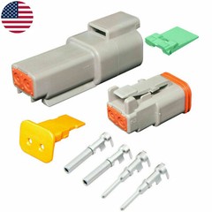 2 Pin Deutsch DT04-2P DT06-2S waterproof electrical connector