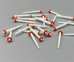 Glass Fiber Post Dental Fiber Post Teeth Restorative 1.2/1.4/1.6/1.8mm 200pc USA