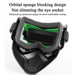 Auto Darkening Welding Glasses Adjustable Band Detachable Welder Mask Impact