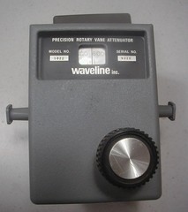 Waveline 1022 Ka Band , 26.5-40GHz WR-28, 0-60 dB Variable Attenuator