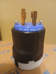 10 Eaton Arrow Hart AHCL1530P Blue Locking Ultra Grip Plug L15-30P 30A 250V 3P