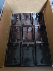 1-Thomas & Betts 5070 Brown 14.0 Cu.in. Surface Mount Single Gang Electrical Box