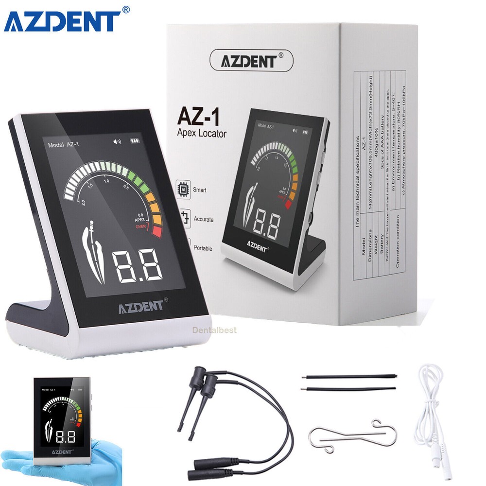 AZDENT Dental Endodontic Electronic Apex Locator Root Canal Finder Measuring