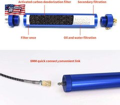 30Mpa Oil Water Separator PCP Air Compressor Pump 4500Psi High Pressure Air Filt