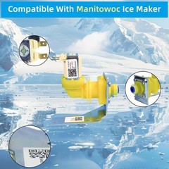 000009123 Water Inlet Valve 120V 60Hz 5W Replacement for Manitowoc 000009120