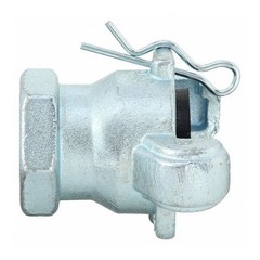Universal Coupling, 3/4 In Hose Fitting Size, Female, Npt, 150 Psi Max. Working