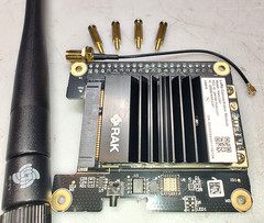 RAK2287 LoRa Concentrator Module 915MHz North America with Pi Hat, Antenna, Jack