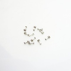 10Pcs Dental Ortho Crimpable Hooks Sliding/Cross/MINI/Sliding/Split Stops/Double
