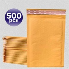 SuperPackage® 500 #000 4 X 7 Kraft Bubble Mailers Padded Envelopes