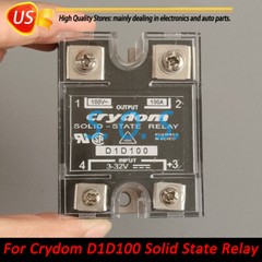 For Crydom Solid State Relay D1D100 100VDC/100A IP00 SPST 3-32VDC US STOCK